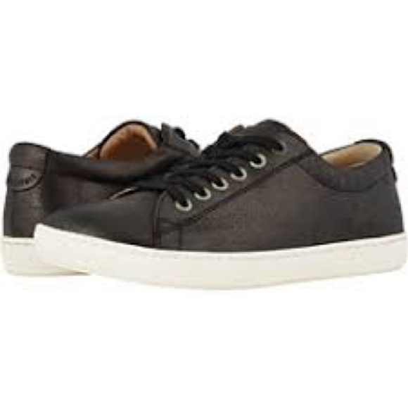 Birkenstock Arran sneakers shimmery black comfort shoes women’s size 38 / 7 - Picture 11 of 11